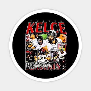 Travis Kelce College Vintage Bootleg Magnet